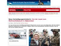 Bild zum Artikel: Neue Verteidigungsministerin: Von der Leyen zum Weihnachtsbesuch in Afghanistan