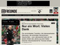 Bild zum Artikel: Best of 2013: Ein Abschiedsbrief für Thomas Schaaf