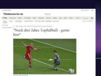 Bild zum Artikel: Bayern-Profi Arjen Robben: 'Noch drei Jahre Topfußball - gerne hier'