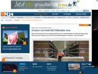 Bild zum Artikel: Einen Tag vor Weihnachten -
Amazon schmeißt 600 Mitarbeiter raus