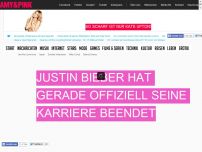 Bild zum Artikel: Justin Bieber hat gerade offiziell seine Karriere beendet