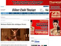 Bild zum Artikel: Nackt-Protest im Kölner Dom - Meisner findet die richtigen Worte