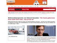 Bild zum Artikel: Weihnachtsansprache von Edward Snowden: 'Wir alle haben Detektoren in unseren Taschen'