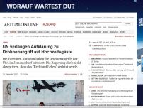 Bild zum Artikel: Jemen: 
			  UN verlangen Aufklärung zu Drohnenangriff auf Hochzeitsgäste