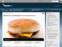 Bild zum Artikel: McDonald's rät Mitarbeitern von Fast Food ab