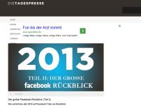 Bild zum Artikel: Der große Facebook-Rückblick (Teil 2)