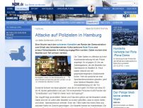 Bild zum Artikel: Attacke auf Polizisten in Hamburg