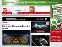 Bild zum Artikel: Fan-Kreativität  -  

Die besten Choreographien des Jahres