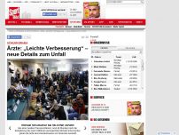 Bild zum Artikel: Unfall-Drama  -  

Ärzte: Leichte Verbesserung des Zustands