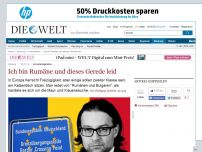 Bild zum Artikel: Armutsmigration: Ich bin Rumäne und dieses Gerede leid