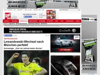 Bild zum Artikel: Vertrag bis 2019  -  

Heute unterschreibt Lewandowski bis 2019