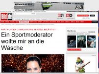 Bild zum Artikel: Djamila Rowe - Ein Sportmoderator wollte mir an die Wäsche