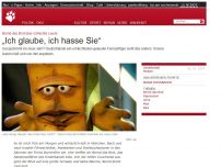 Bild zum Artikel: Bernd das Brot über schlechte Laune: „Ich glaube, ich hasse Sie“