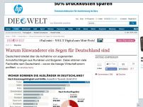 Bild zum Artikel: Migration: Warum Einwanderer ein Segen für Deutschland sind