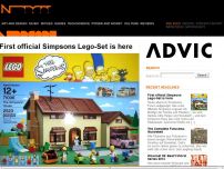 Bild zum Artikel: First official Simpsons Lego-Set is here