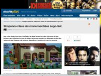 Bild zum Artikel: Simpsons-Haus als monumentales Lego-Set