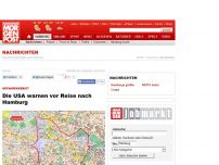 Bild zum Artikel: Gefahrengebiet - Die USA warnen vor Reise nach Hamburg