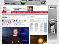 Bild zum Artikel: Ex-Nationalspieler  -  

Hitzlsperger outet sich: Ich bin homosexuell