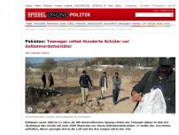 Bild zum Artikel: Pakistan: Teenager rettet Hunderte Schüler vor Selbstmordattentäter
