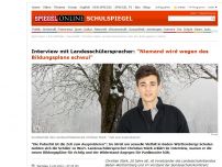 Bild zum Artikel: Interview mit Landesschülersprecher: 'Niemand wird wegen des Bildungsplans schwul'