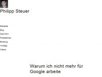 Bild zum Artikel: Warum ich nicht mehr für Google arbeite