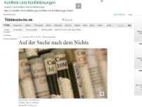 Bild zum Artikel: Homöopathie: Auf der Suche nach dem Nichts