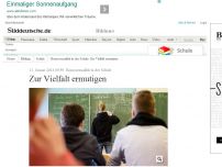 Bild zum Artikel: Homosexualität in der Schule: Zur Vielfalt ermutigen