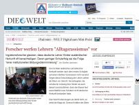 Bild zum Artikel: Integration: Forscher werfen Lehrern 'Alltagsrassismus' vor