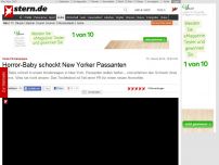 Bild zum Artikel: Video: Virale PR-Kampagne: Horror-Baby schockt New Yorker Passanten