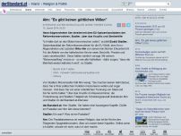 Bild zum Artikel: Streitgespräch - 'Es gibt keinen göttlichen Willen'