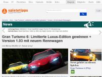 Bild zum Artikel: News: Gran Turismo 6: Limitierte Luxus-Edition gewinnen + Version 1.03 mit neuen Rennwagen