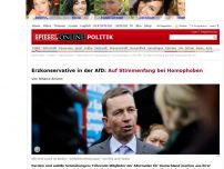 Bild zum Artikel: Erzkonservative in der AfD: Auf Stimmenfang bei Homophoben