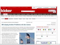 Bild zum Artikel: RB Leipzig drohen Probleme mit der Lizenz