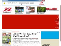 Bild zum Artikel: Verzehr verboten: Grüne Woche: B.Z. deckt Wal-Skandal auf