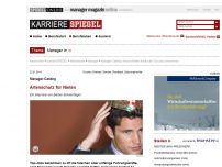 Bild zum Artikel: Manager-Casting: Artenschutz für Nieten