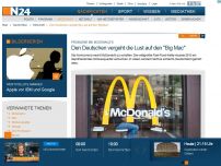 Bild zum Artikel: Probleme bei McDonald's  - 
Den Deutschen vergeht die Lust auf den 'Big Mac'
