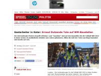 Bild zum Artikel: Gastarbeiter in Katar: Erneut Dutzende Tote auf WM-Baustellen