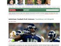 Bild zum Artikel: Gehörloser Football-Profi Coleman: Touchdown mit Hörgerät