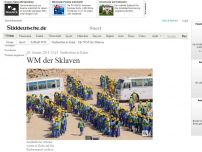 Bild zum Artikel: Stadionbau in Katar: WM der Sklaven
