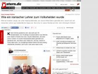 Bild zum Artikel: Haare ab gegen Mobbing: Wie ein iranischer Lehrer zum Volkshelden wurde