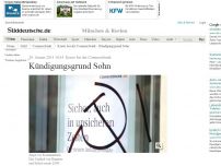 Bild zum Artikel: Konto bei der Commerzbank: Kündigungsgrund Sohn