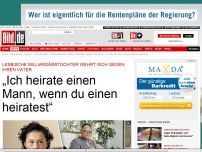 Bild zum Artikel: Lesbische Tycoon-Tochter - „Ich heirate einen Mann, wenn du einen heiratest“