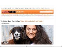 Bild zum Artikel: Debatte über Tierrechte: Mein Käse, die Milchkuh und Kant