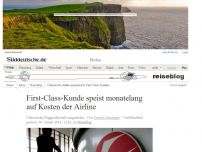 Bild zum Artikel: Fluggesellschaft ausgetrickst: Chinese speist monatelang auf Kosten der Airline
