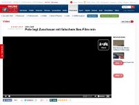 Bild zum Artikel: Video-Spaß - Pole legt Zuschauer mit falschem Sex-Film rein