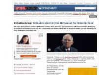 Bild zum Artikel: Schuldenkrise: Schäuble plant drittes Hilfspaket für Griechenland