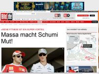 Bild zum Artikel: Massa macht Schumi Mut - »Seine Fitness ist ein super Vorteil