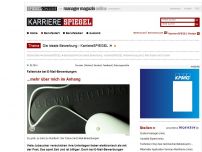 Bild zum Artikel: Fallstricke bei E-Mail-Bewerbungen: ...mehr über mich im Anhang