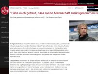 Bild zum Artikel: 'Habe mich gefreut, dass meine Mannschaft zurückgekommen ist'