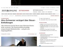 Bild zum Artikel: Steuerhinterziehung: 
			  Alice Schwarzer verärgert über Steuer-Enthüllungen